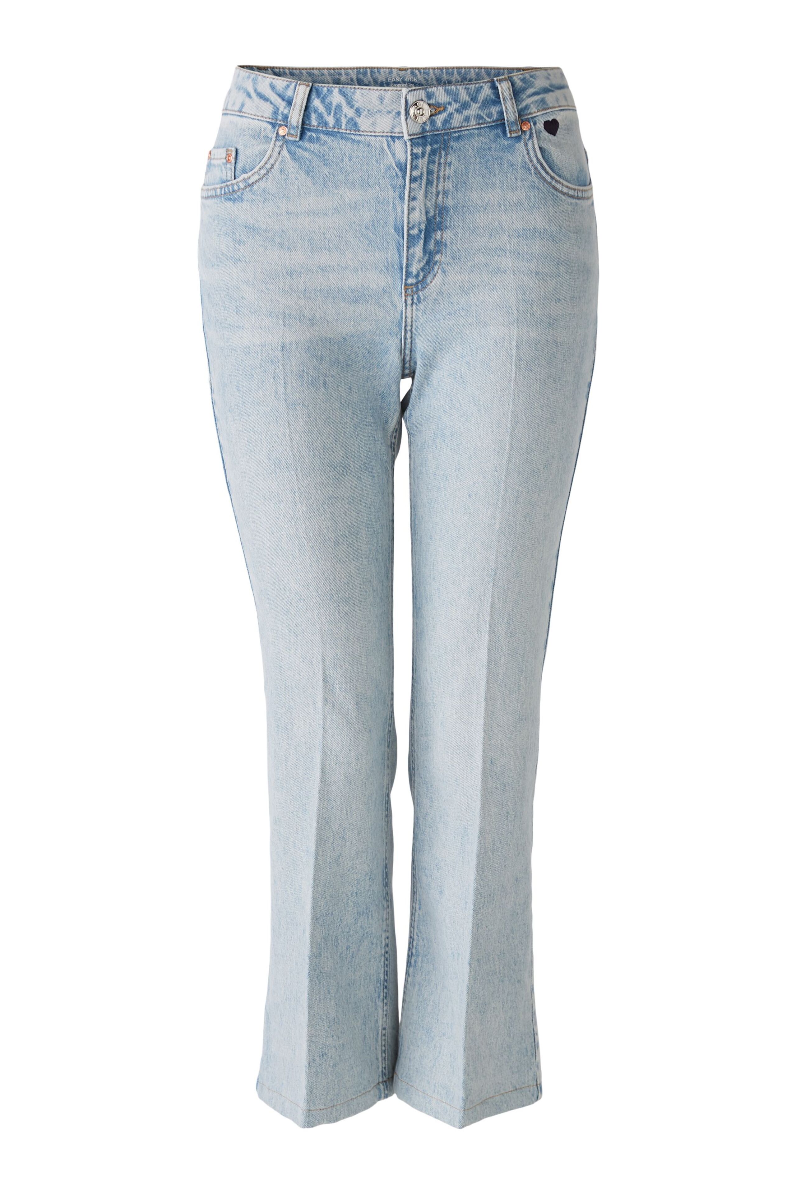 Jeans EASY KICK mid waist, cropped